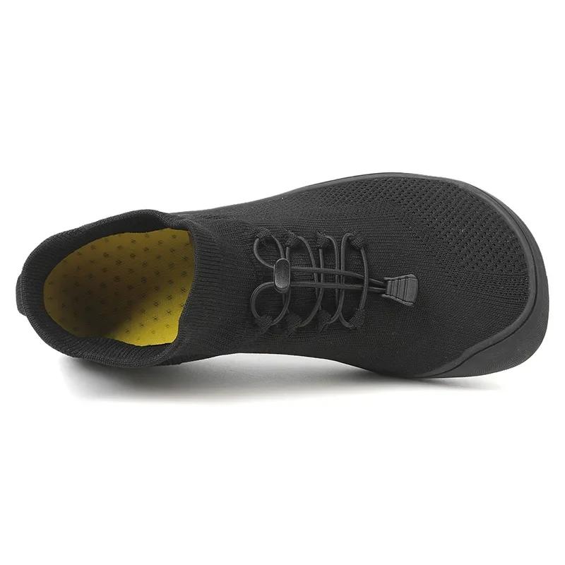 Unisex Wide Toe Box Barefoot Shoes for Men Women Outdoor Trail Running Walking Shoes Lightweight Breathable Sport Casual Sneaker