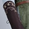 Elf Embroidery Vest Cloak Cosplay Set, The Lord of the Rings Retro Fantasy Stage Outfit