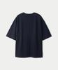 247Silijeu Modulation Seam T-Shirt Dark Navy (Type B)