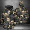 Horror Skull 3D Print Hoodies Men Women Casual Fashion Streetwear Oversized Sweatshirts Hoodie Male Pullovers Tracksuit Clothing