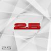 Zinc Alloy MS 2.0 2.5 Badge QGXE4T Car Body Trunk Grille Decal Sticker For Mazda MX5 CX30 CX60 CX4 CX5 CX7 Demio Axela Atenza Styling