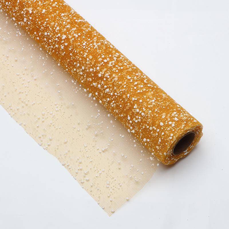 Schneeflocken Garn Wickel Netzpapier Blumenstrauß Verpackung Hochzeit Geburtstagsparty Dekoration Floristenbedarf Geschenkverpackungsmaterialien