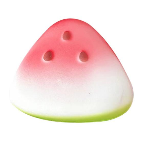 

Мягкая игрушка-антистресс в виде дольки арбуза, медленно возвращающая форму, из ТПР, для снятия стресса, милый гаджет-декомпрессор в форме фрукта для детей и взрослых 1pc
