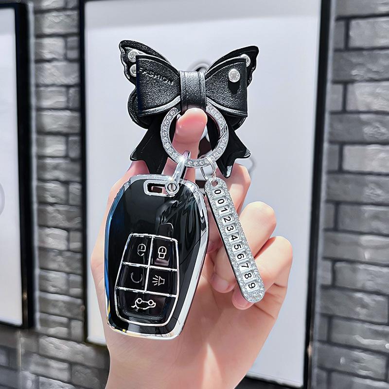 Tpu Car Remote Key Case Cover Protect Shell Fob For Southeast Soueast Dx3 Dx7 Braun Lingzhi V5 Lingshi V6 Lingyue V3 Accessories