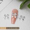 Alloy Nail Art Rivets,3D Bows Nail Art Charms Nail Art Decals Bows Nail Rhinestones Nail Art Supplies for Women Girls