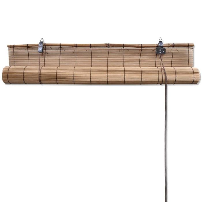 VidaXL Store roulant en bambou 140 x 220 cm Marron