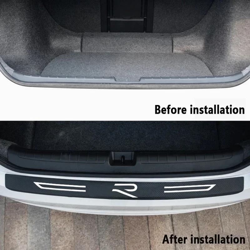 For VW VOLKSWAGEN 2026 New For Volkswagen R LINE Polo BORA GTI Golf Jetta Tiguan Touran Passat T-Roc Car Door Sill Protector Pla