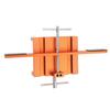 Aluminum Alloy Hardware Jig Tool Adjustable Door Hinge Jig Universal Door Mounting Jig  Bathroom