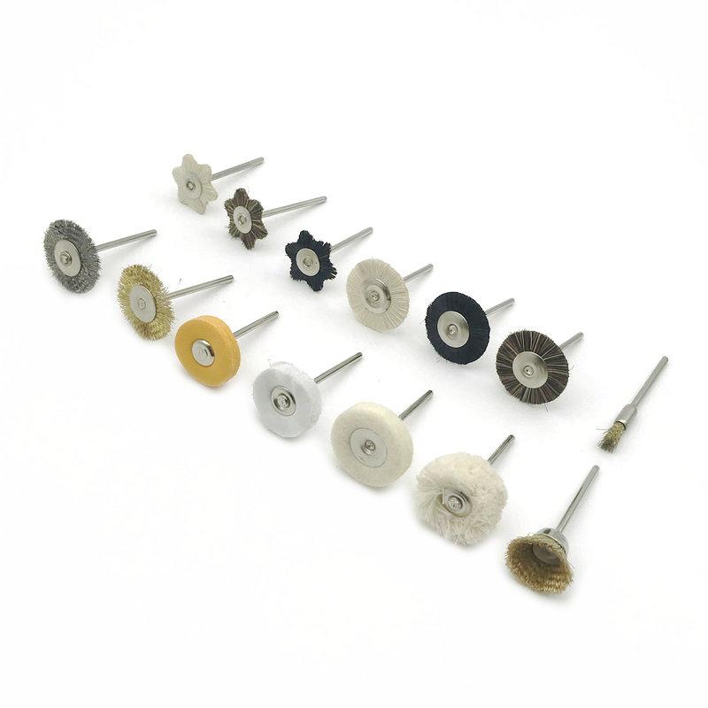 1Pc Dental Lab Polishing Brush Polishing Grinder Brush for Rotary Tools 2.35mm Dental Accessories
