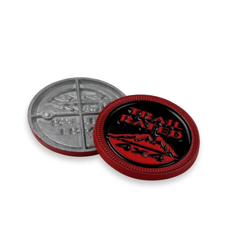 1 Pezzo Emblema Metallo 3D 4X4 Trail Rated Logo Distintivo Adesivo Auto Per Renegade Wrangler jK Grand Cherokee Styling Auto Accessori Auto