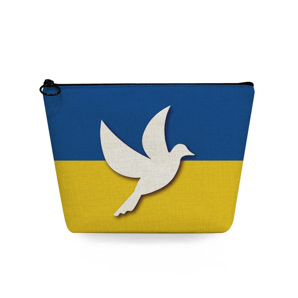 Women Dove of Peace Print Cosmetic Bag Toiletries Organize Travel Storage Case 6712