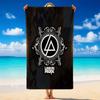 Linkin Park Print Microfiber Beach Towel Sand?Resistant Lightweight Towel For Swimming Outdoor Travel Use