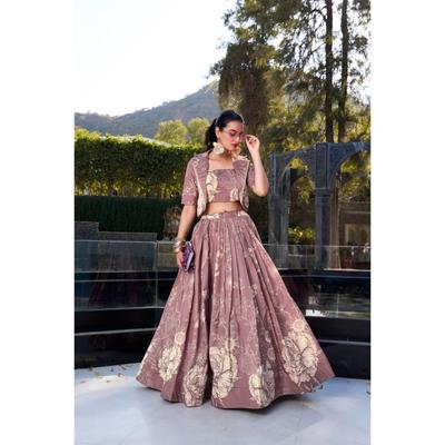 New Stylish Wedding Collection of Dresses (Blouse Size : M+ 2inch Margin (Alter Upto XL) Provides Added Comfort and Coverage, )