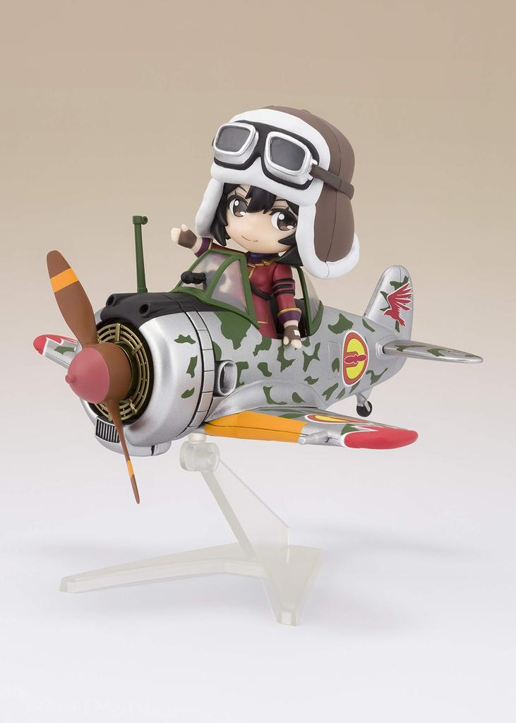 TAMASHII NATIONS Figuarts mini Kotobuki Squadron in the Wilderness Kirie Hayabusa type 130mm painted movable figure & (Kyrie specification) approx.