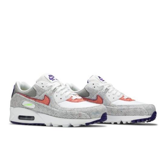 

Nike Air Max 90 Пакет переработанных джерси CT1684-100 EU 36.5 белый/фиолетовый
