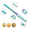 Stainless Steel Butter Knife with Fork Cake Cream Table Knives Dessert Jam Spreaders Western Tableware Breakfast Tools