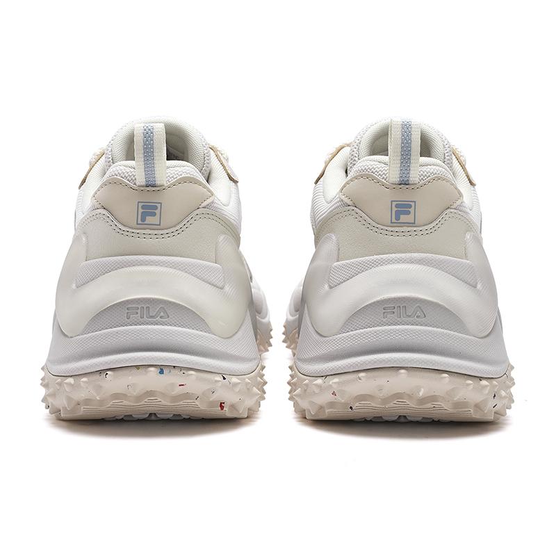 Fila Sofia 3 Comfortable Versatile Low-Top Running Shoes Women Sneaker White-Agate-Gray Asparagus-White F12W442104FNC