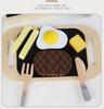 Wooden Kids' Role-Play Steak Cutting Kitchen Toy Set