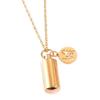 Cylinder Pet Ashes Pendant Stainless Steel Memorial Ashes Pendant  Cremation Jewelry