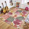 1 Soft Non Slip Floor Mat with Stylish Abstract Lines Suitable for Home Decorating Carpets In Living Rooms and Kitchen Corridors