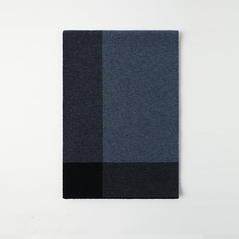 

2025 зима новая шерсть мужской шарф утолщенный и теплый повседневный деловой осень и зима средний возраст 2025 шарф мужской 180cm