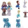 2 Stuffed Frozen Elsaanna Princess Plush Doll Children Toy Birthday