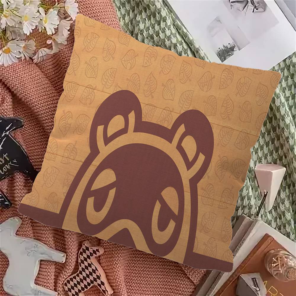Animal C-Crossing Cushion Cover Inches Farmhouse Decor Home Throw Pillow Covers for Couch Decorations