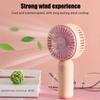 Mini Tragbare Fans Handheld USB Aufladbare Fan Luftkühler Outdoor Reise Hand Fans