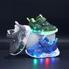 Scarpe a Rete Casual con LED Lampeggianti per Ragazzo per Primavera e Autunno, Scarpe Sportive Leggere e Traspiranti per Bambini