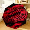 Football Club Neon Cityscape Umbrella 8-Frame for Travel, camping, Casual Lightweight Portable Umbrella, Essential for every family Holidays Gift