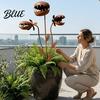 Venus Flytrap Plant Sculpture Carnivorous Garden Stake Metal Sculpture