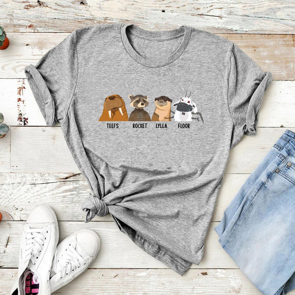 Teefs Vintage Rocket Lylla T-Shirt de sol c'est vraiment bien d'avoir des amis T-shirt Rocket et amis T-Shirt Streetwear