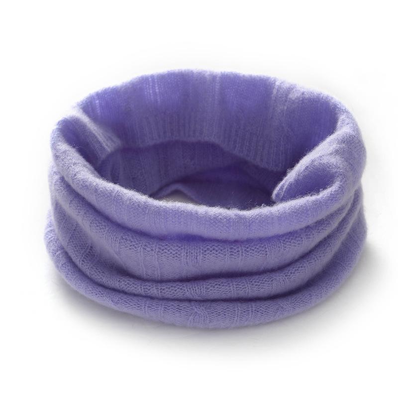 Унисекс Кашемировый Снуд-Свитер: Мягкий, теплый и морозостойкий вязаный воротник для защиты шеи осенью и зимой