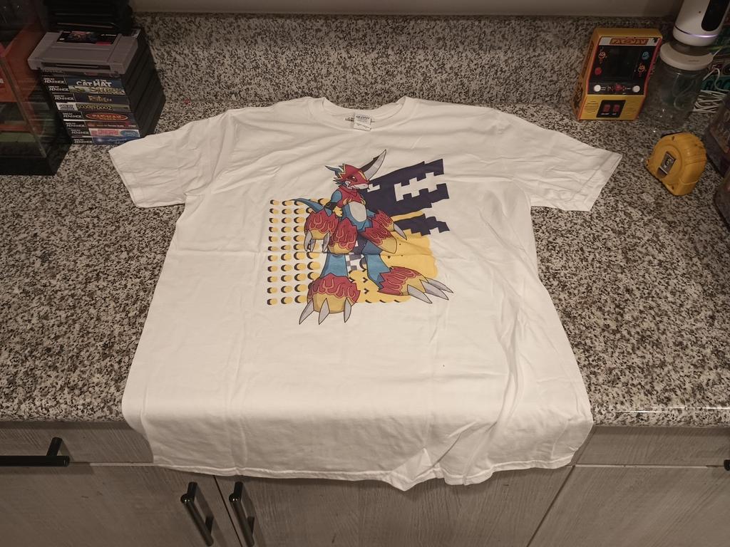 Gildan Digimon Flamedramon Shirt