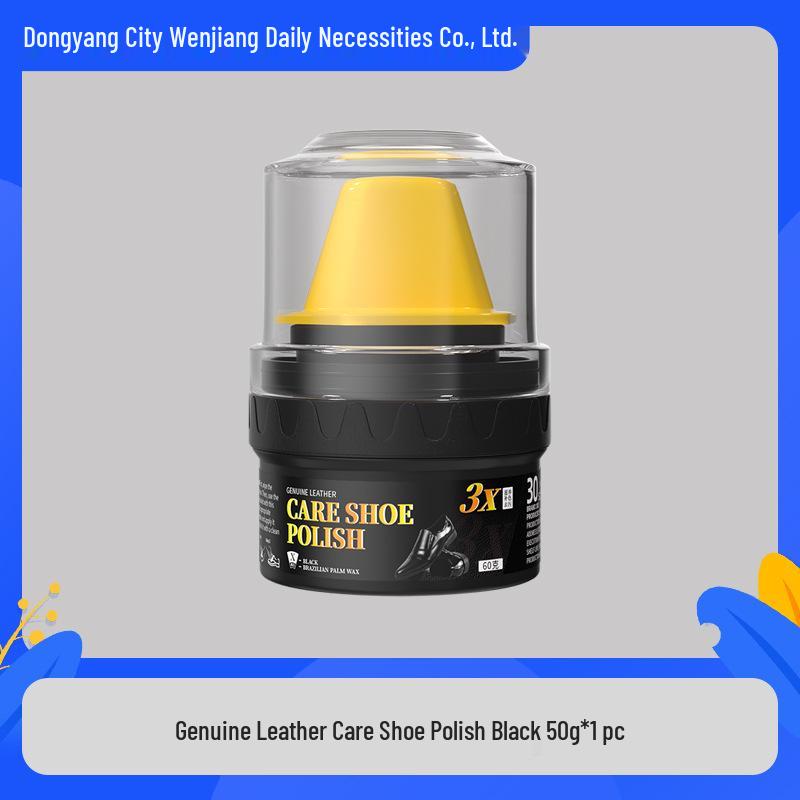 Universal Leather Shoe Polish: Black, Brown, Natural - Genuine Care with Colorless Sheep Oil Wax