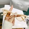 New Korean Jennifer Retro Sunglasses Triangular Cat Eye Sunglasses Female Internet Celebrities Trends Fashion Personality