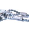 4m/5m Heavy Duty Tow Cable Winch Strap Tow Rope Trailer Rope for Towing Car Load 3/5/7 Ton for Vehicle Recovery