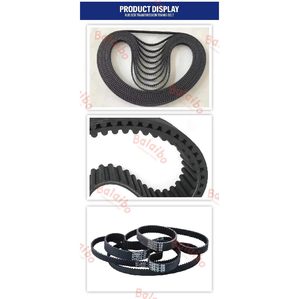 High Torque Rubber  MXL Timing Belt Width 3/4/5/6/8/10/12/15mm Model Number B80MXL/81/82/83/84/85/86/87/88/89/90/91/92---B95MXL