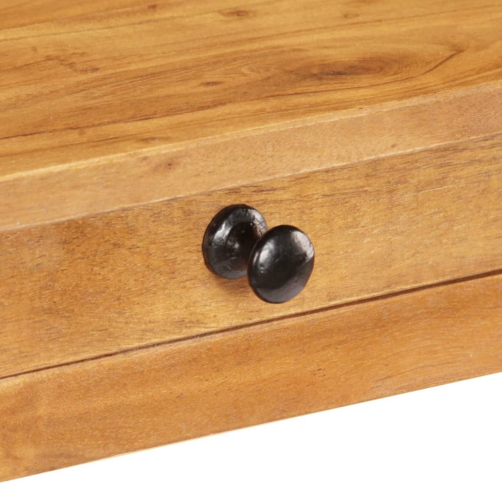Vidaxl Stolik Typu Konsola, 100X40X76 Cm, Lite Drewno Akacjowe