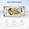 Butterfly Theme Beach Towel Personalized Custom Name & Text Soft Quick Dry Beach Towel for Swimming Travel