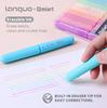 LANGUO 45/9 Colors Erasable Gel Pen 0.6mm Fine Point Erasable Pens Twist Smooth Writing Drawing Painting School Office Supplies