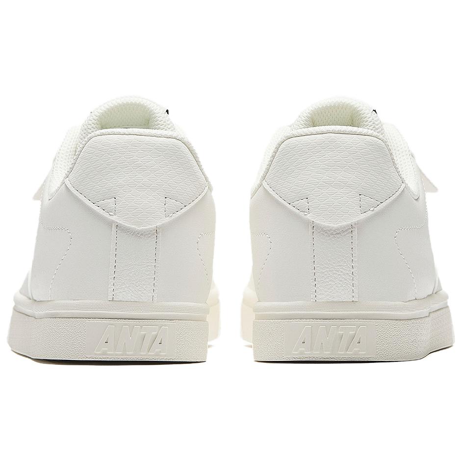 Anta Versatile Comfortable Non-Slip Lightweight Low-Top Sneakers Men Sneakers Ivory-White 112438015S-3