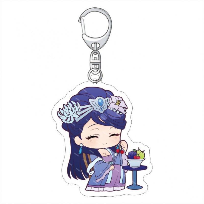 The Apothecary Diaries Acrylic Keychain, Maomao Jinshi Gyokuyou Takashun Bag Hanging Ornament