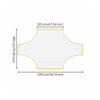 Football Scoring Practice Net Easy to Attach Soccer goals Target