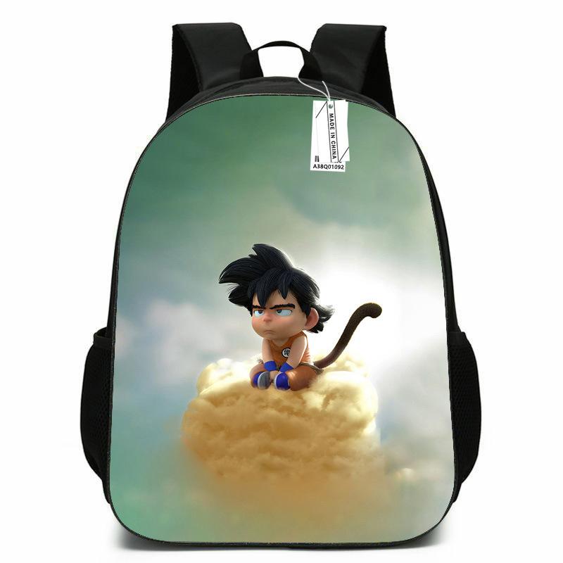 Anime Peripheral Dragon Ball Backpack Dragonball Student School Bag Wukong Polyester Backpack Backpack