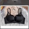 Women's Front Closure Bra Exclusive for Small Flat Bust Wireless Push Up Seamless Side Fat Reduction Anti-Sagging Sexy Underwear
