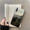 Mountain Peak Forest Snow mountain White smoke Phone Case For Samsung Galaxy A7 A50  51 A70  80 A40 A20 A30 A8 A6 A8 Plus A9 A71