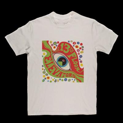 The 13th Floor Elevators The Psychedelic Sounds T-Shirt Volle Größen S-5XL Unisex T-Shirt
