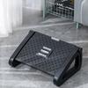 New Office Footstool with Adjustable Triangular Anti Warping Foot Pedal, Foot Pad, Home Foot Stool with Massage Roller