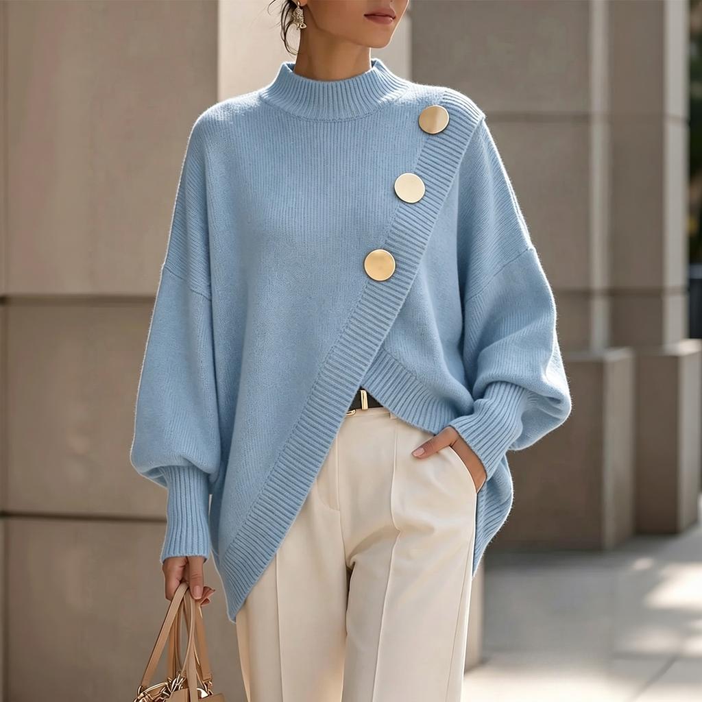 Women's Long Sleeve Pullover Sweater for Casual Everyday Wear